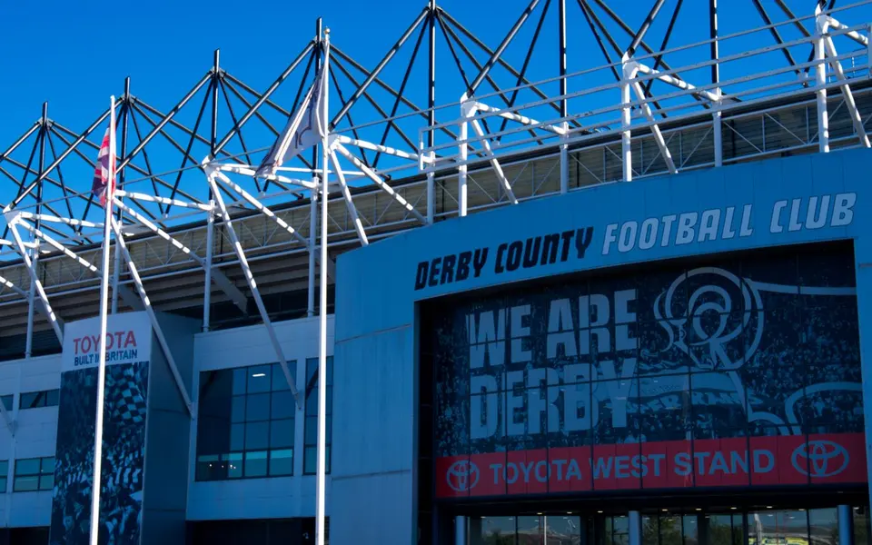 League football stadium entrance